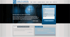 Desktop Screenshot of fidelityleases.com